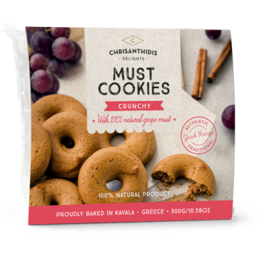 Μουστοκούλουρο Τραγανό 300γρ Χρυσανθίδης