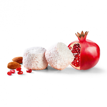 Kourabie Bites with Almonds and Pomegranate 270gr Chrisanthidis