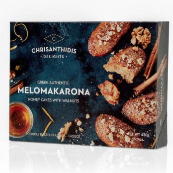 Melomakarona with Honey & Walnuts 450gr Chrisanthidis