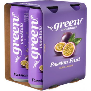 Green Mocktails Passion Fruit (6x4x330ml) KIB.24