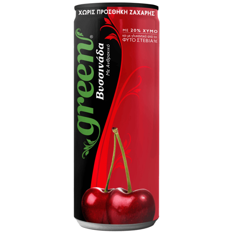 Green Βυσσινάδα (6x330ml)
