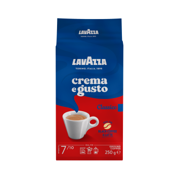 Crema E Gusto Καφές Espresso Αλεσμένος 250γρ LAVAZZA Crema E Gusto Καφές Espresso Αλεσμένος 250γρ LAVAZZA