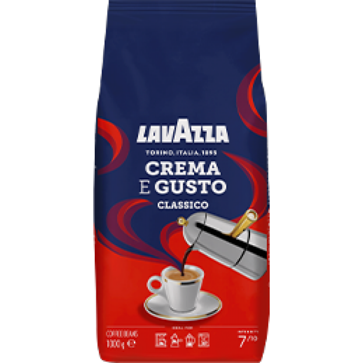 Crema E Gusto Ground Espresso Coffee 250g LAVAZZA Crema E Gusto Ground Espresso Coffee 250g LAVAZZA