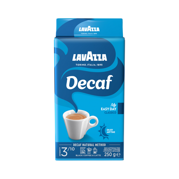 Decaffeinated Ground Espresso Coffee 250g LAVAZZA