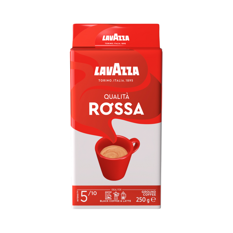 Qualità Rossa Καφές Espresso Αλεσμένος 250γρ LAVAZZA Qualità Rossa Καφές Espresso Αλεσμένος 250γρ LAVAZZA