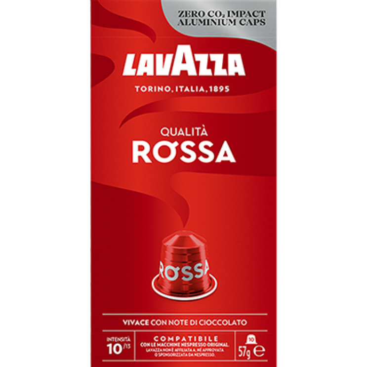 Qualità Rossa Καφές Espresso Κάψουλες 57γρ LAVAZZA Qualità Rossa Καφές Espresso Κάψουλες 57γρ LAVAZZA