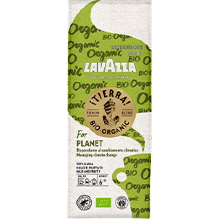 Tierra Planet Βιολογικός Καφές Αλεσμένος 180γρ LAVAZZA Tierra Planet Βιολογικός Καφές Αλεσμένος 180γρ LAVAZZA