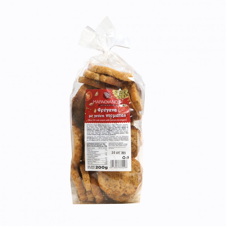 Φρύγανα Ντομάτας 200γρ Κρήτης