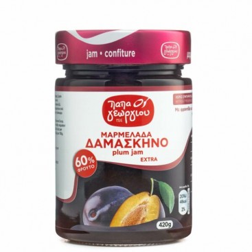 Μαρμελάδα Δαμάσκηνο βάζο 420γρ