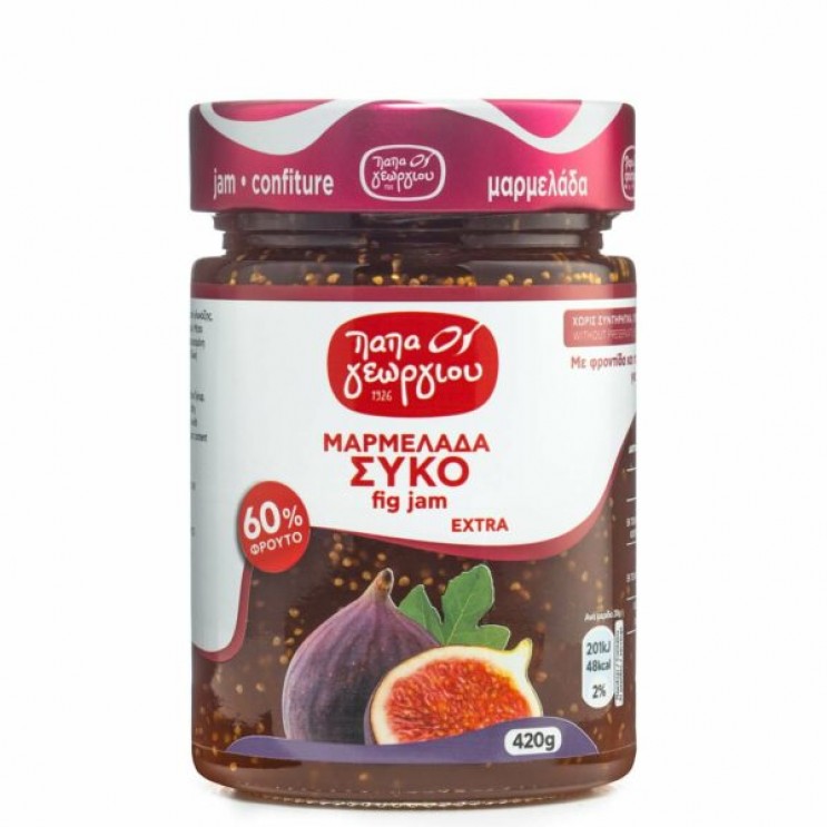 Μαρμελάδα Σύκο βάζο 420γρ Μαρμελάδα Σύκο βάζο 420γρ