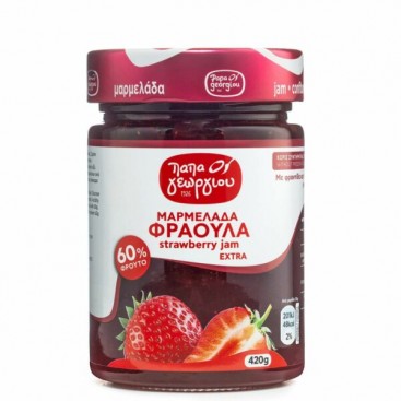 Μαρμελάδα Φράουλα βάζο 420γρ