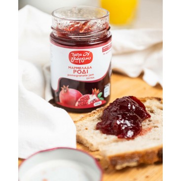 Μαρμελάδα Ρόδι βάζο 420γρ Μαρμελάδα Ρόδι βάζο 420γρ