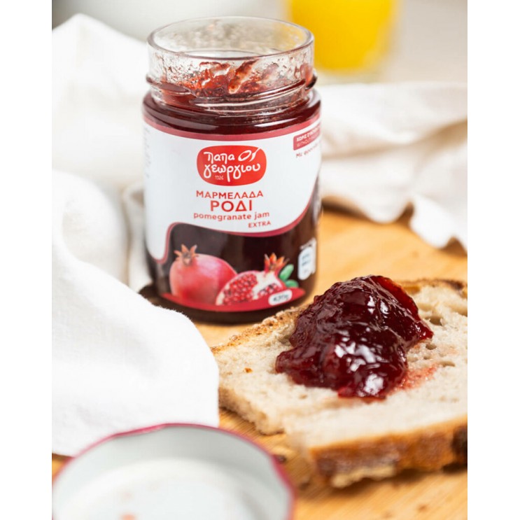 Μαρμελάδα Ρόδι βάζο 420γρ Μαρμελάδα Ρόδι βάζο 420γρ