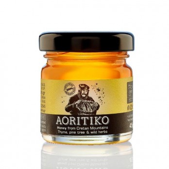 Μέλι Κρήτης Αορίτικο Θυμάρι, Πεύκο & Άγρια Βότανα 45γρ Μέλι Κρήτης Αορίτικο Θυμάρι, Πεύκο & Άγρια Βότανα 45γρ