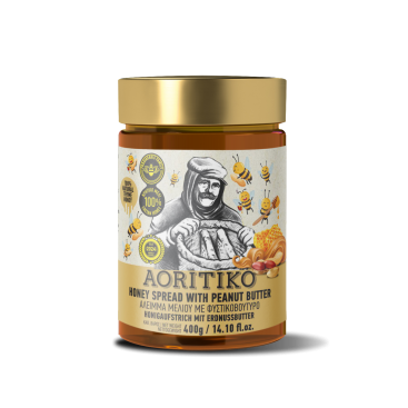 Honey Spread Aoritiko with Peanut Butter 400gr