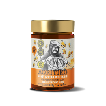 Honey Spread Aoritiko with Tahini 400gr Honey Spread Aoritiko with Tahini 400gr