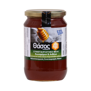 Μέλι Θάσος Kωνοφόρων & Ανθέων 950γρ