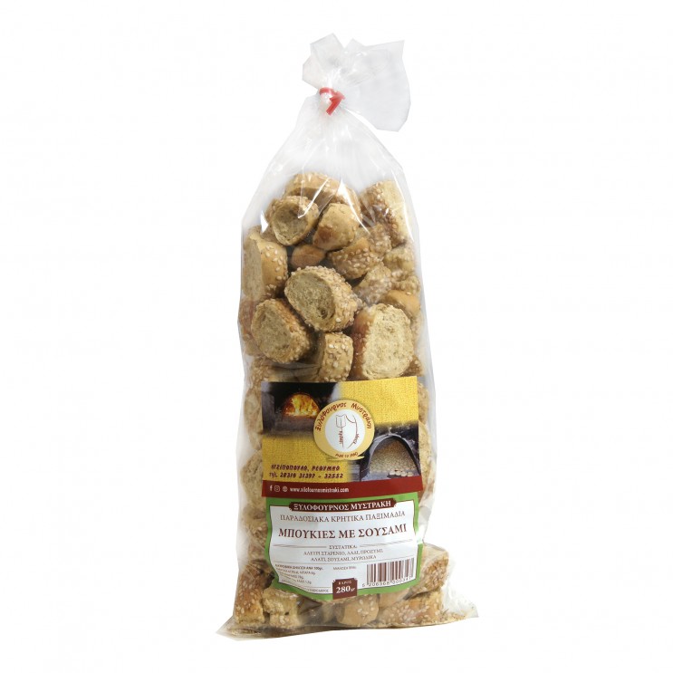 Μπουκιές με Σουσάμι 280γρ