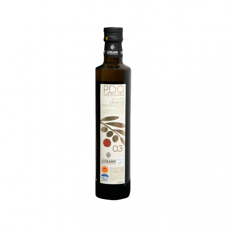 0.3 Εξαιρετικό Παρθένο Ελαιόλαδο PDO Messara 500ml Γυάλινη φιάλη 0.3 Εξαιρετικό Παρθένο Ελαιόλαδο PDO Messara 500ml Γυάλινη φιάλη