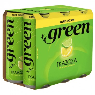 Green Γκαζόζα (4x6x330ml) ΚΙΒ.24